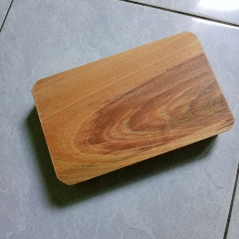 Sovenir Talenan Kayu Persegi Panjang Ukuran P24cm×L15cm