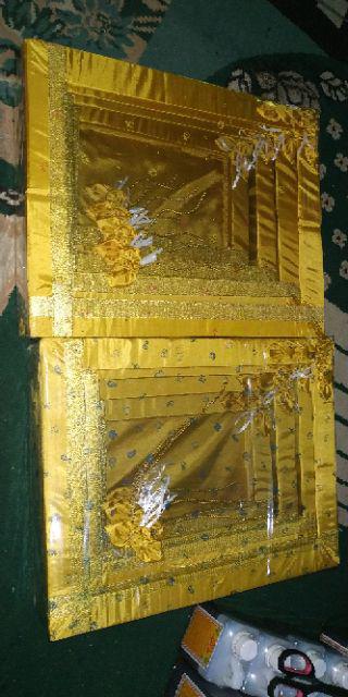 Box Seserahan Mahar Pernikahan / Kotak Hantaran Pernikahan Pakai Tutup Dan Pita