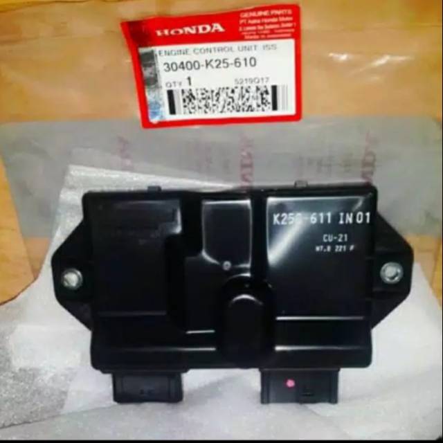 30400-K25-610C1  AHM 100% ORIGINAL  AHM 100% ECU ATAU ECM BEAT F1 ISS STATER HALUS ASLI ATAU ORI HON
