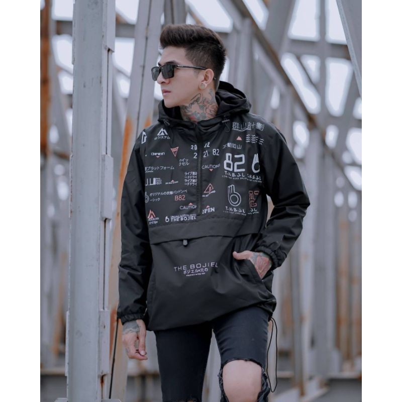 Jaket Cagoule Unisex Bisa Dipakai Pria Wanita Outdoor