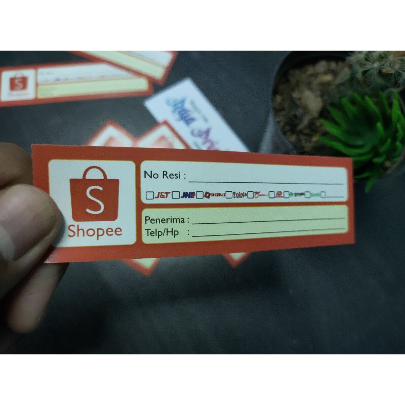 

Stiker Pengiriman Marketplace Sopee Murah Praktis Siap Kirim