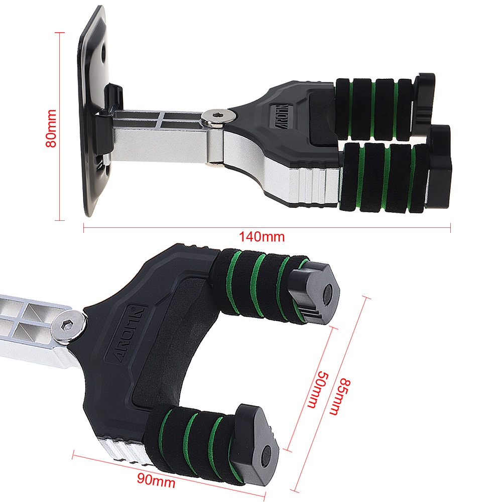 Gantungan Dinding Bahan Aluminum Alloy Untuk Gitar Bass