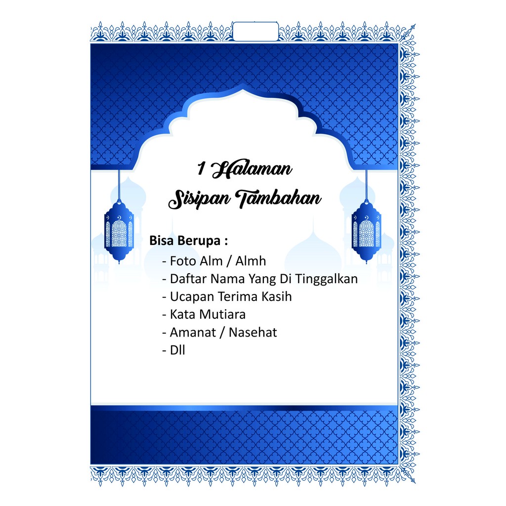 

LEMBAR TAMBAHAN atau SISIPAN