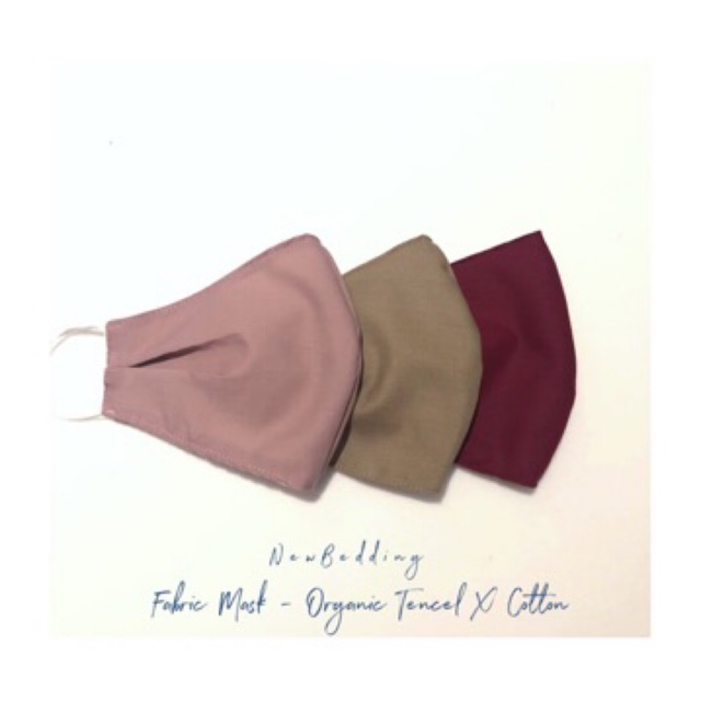 Masker Kain Organik Tencel & Cotton