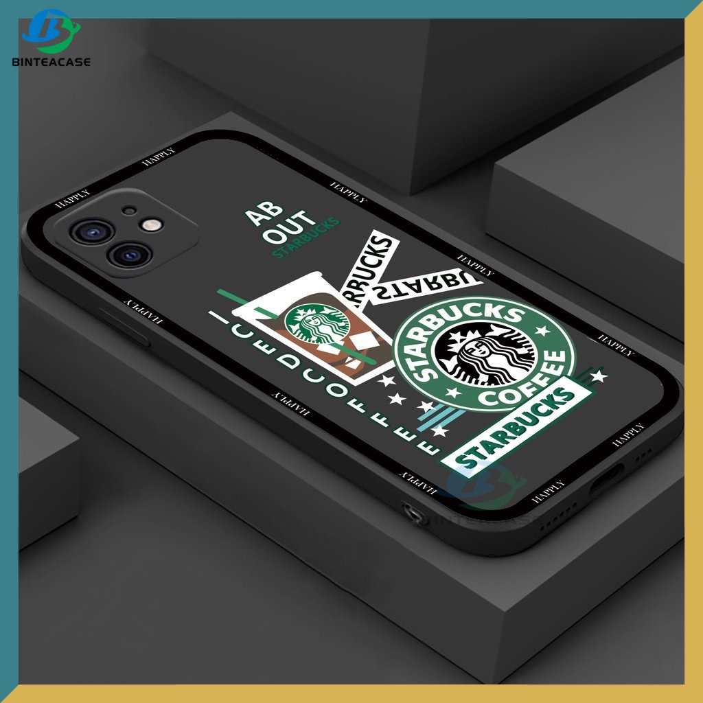 Soft Case Silikon Motif Kopi Untuk IPhone 13 Pro Max 11 13 Xr XS 6 6S 7 8 Plus 12 11Pro Max