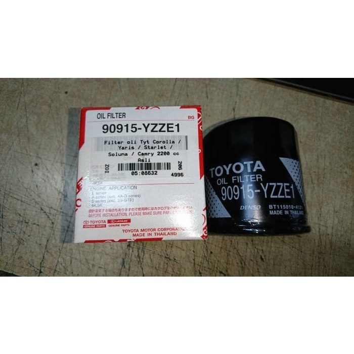 Filter Oli Vios 90915-yzze1 asli toyota (08632)