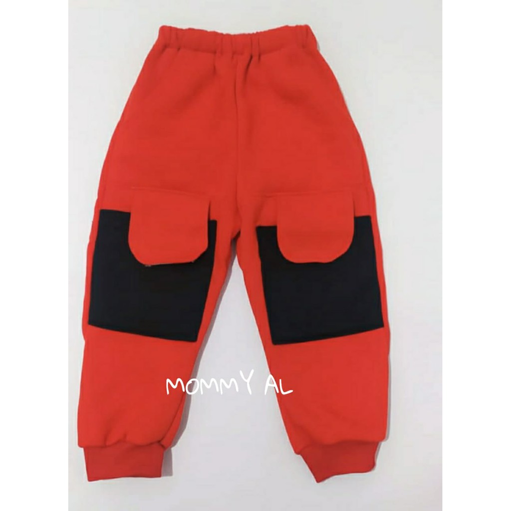 Celana joger Bahan fleece/jogger/celana anak/celana Panjang/Celana Karakter