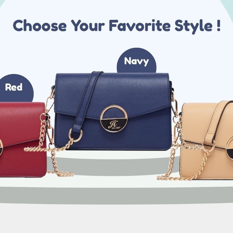 MICHELLE BAG JIMS HONEY Tas Selempang Sling Fashion Cewek Wanita Korea