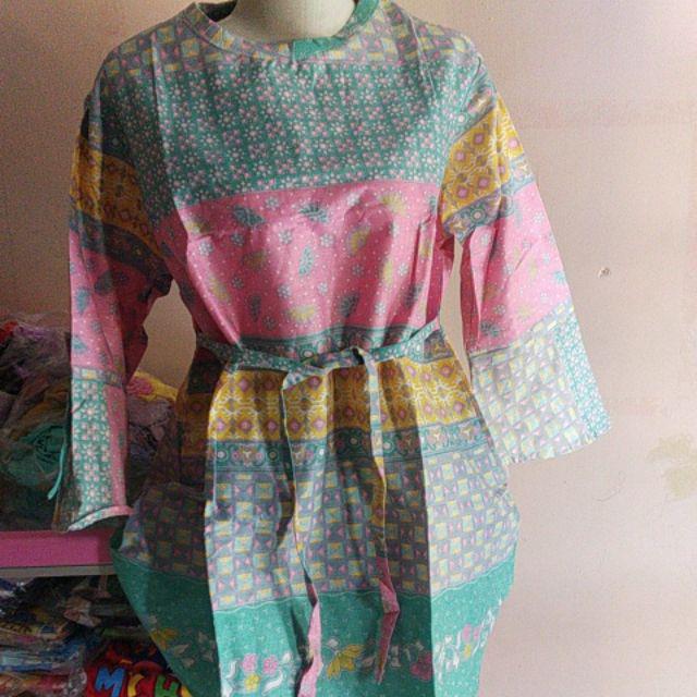 Blus Ziggy Lawasan Coklat Atasan Batik Sogan Seragam Kantor Murah Promo Termurah Shopee Blus Batik