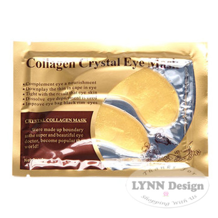 Masker Mata- CRYSTAL COLLAGEN Eye Mask GOLD_Lynn Design