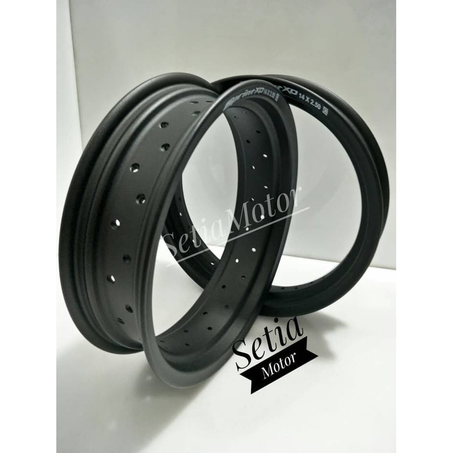 Velg Rossi Tapak Lebar 250 x 350 Ring 14 - 36 Hole - Matic - Costum