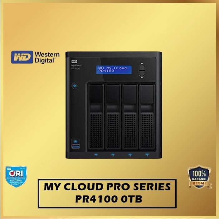 WD My Cloud Pro Series PR4100 0TB WDBNFA0000NBK