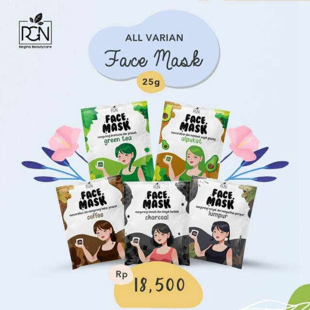 Facemask 25gr(beli 1 Free Spatula)