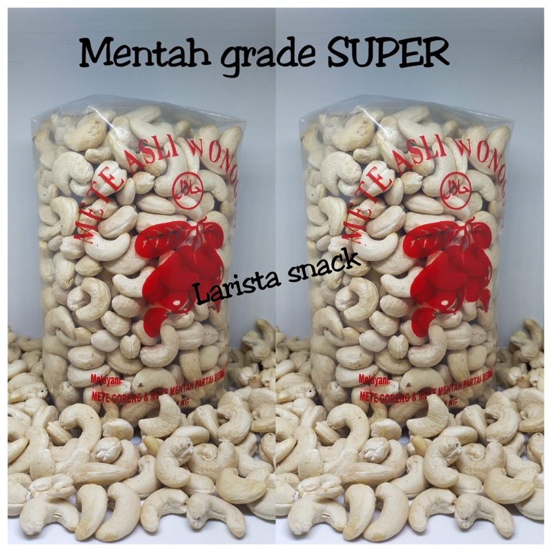 

KACANG METE MEDE MENTAH UTUH GRADE SUPER 1000g