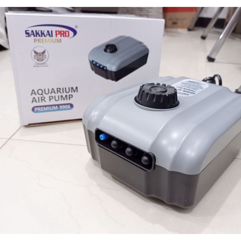 Mesin aerator Aquarium kolam Airpump SAKKAI PRO 9906