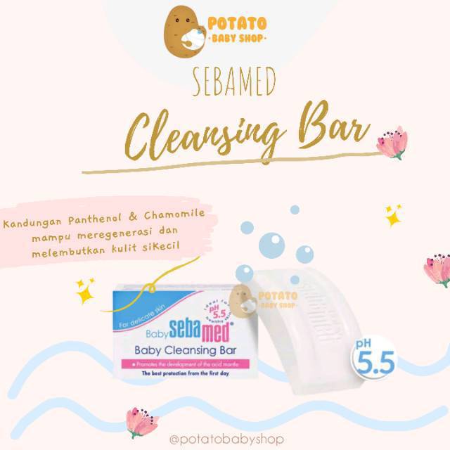 Sebamed Baby - Cleansing Bar / Sabun Bayi