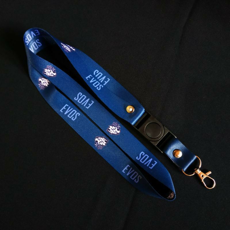 

lanyard EVOS gantungan kunci DISTRO / tali lanyard gantungan leher id card name tag kartu nama