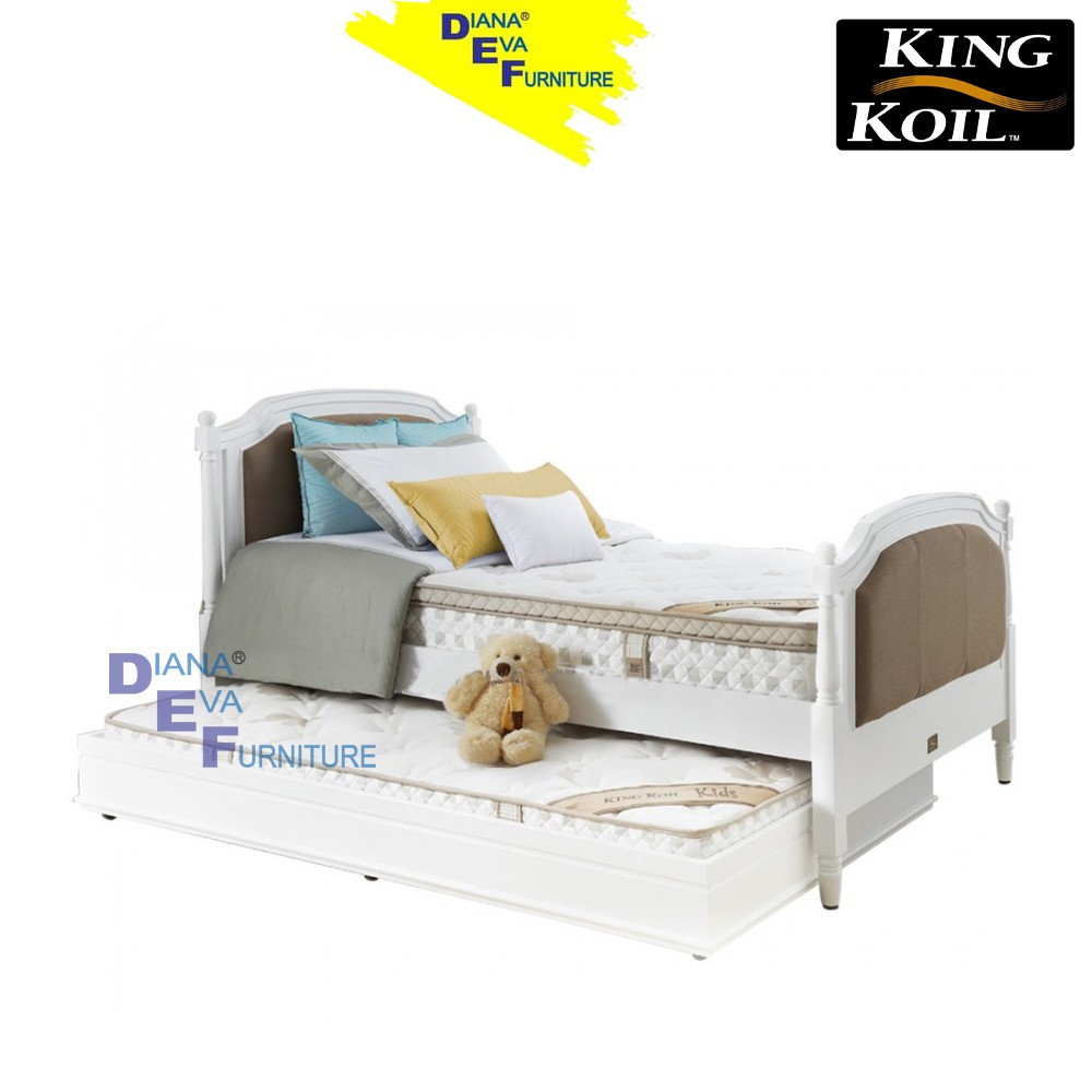 Kasur King Koil Springbed Kids Duo 2in1 ( full set )