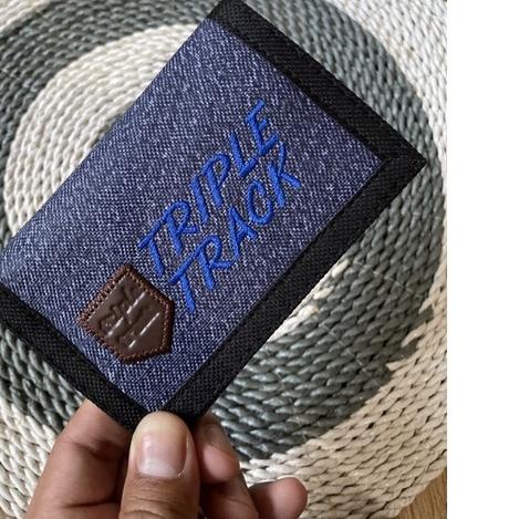 ☊ DOMPET PRIA LIPAT 3 KANVAS DOMPET PRIA KAIN MURAH DOMPET PRIA LIPAT DOMPET ANAK LAKI LAKI LIPAT 3 