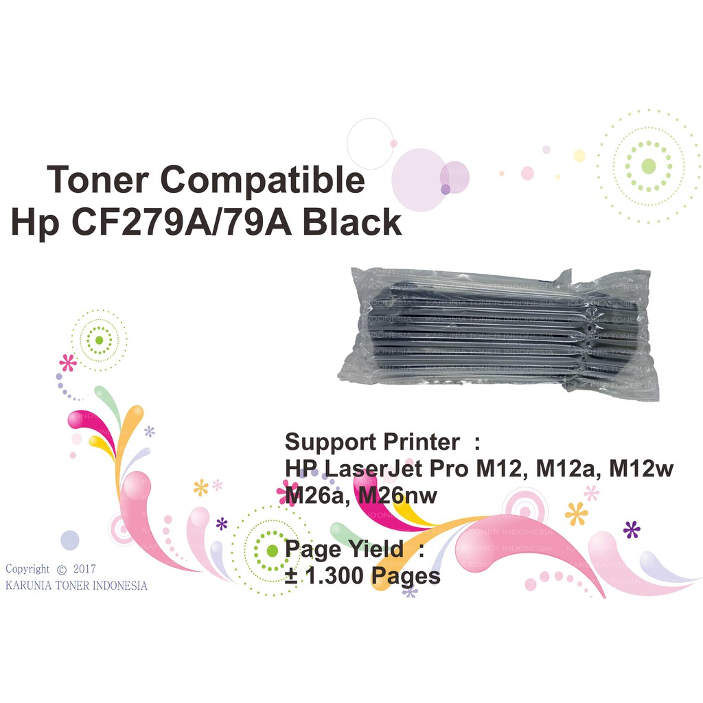 Toner Compatible Hp CF279A/79A Black