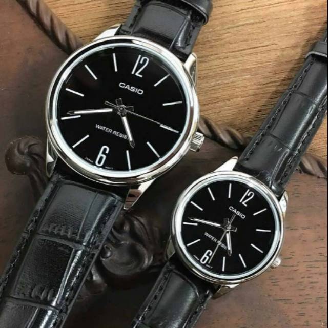Jam tangan Casio couple V005 original