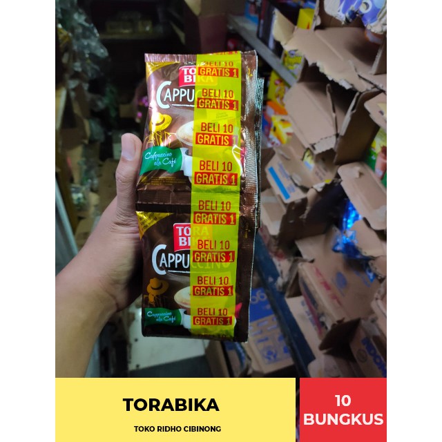 

KOPI TORABIKA CAPUCCINO RENCENG ISI 10 + 1