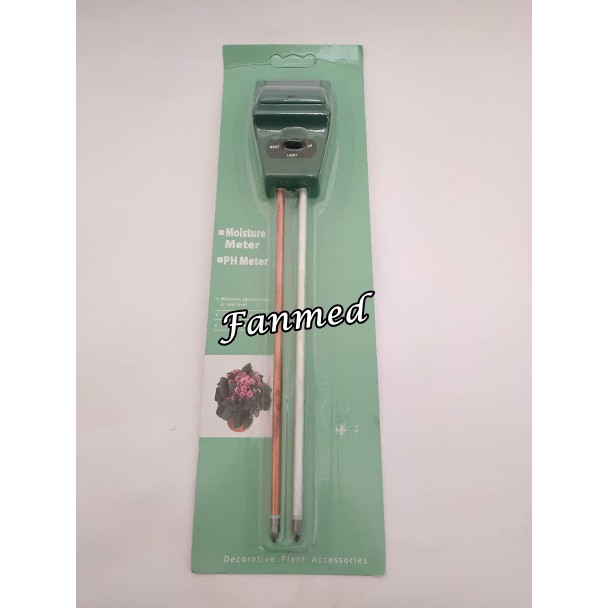 Ph Meter Tanah 3 in 1 Soil Moisture Meter