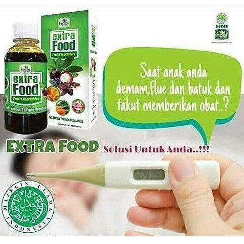 

EXTRA FOOD Sinergi 23 Herbal Buah dan Sayur isi 250 ml