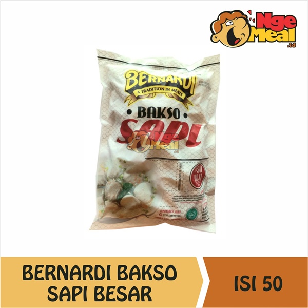 

BERNARDI Bakso Sapi Isi 50 Pcs BESAR