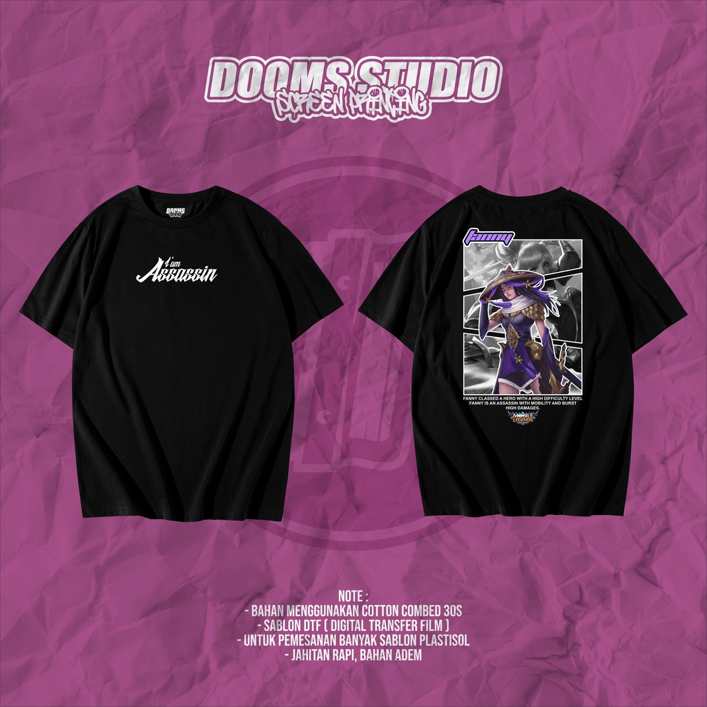 [PROMO] KAOS HERO ML FANNY // KAOS MOBILE LEGEND // KAOS GAMING / FANNY