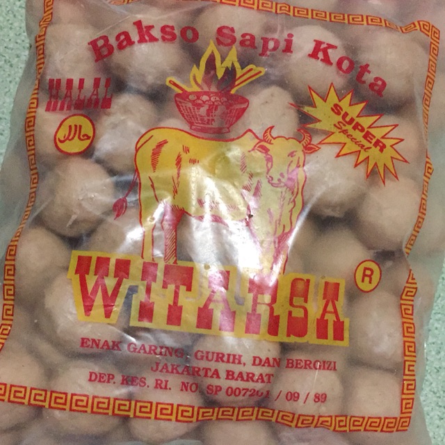 Bakso Sapi Witarsa 100% Halal