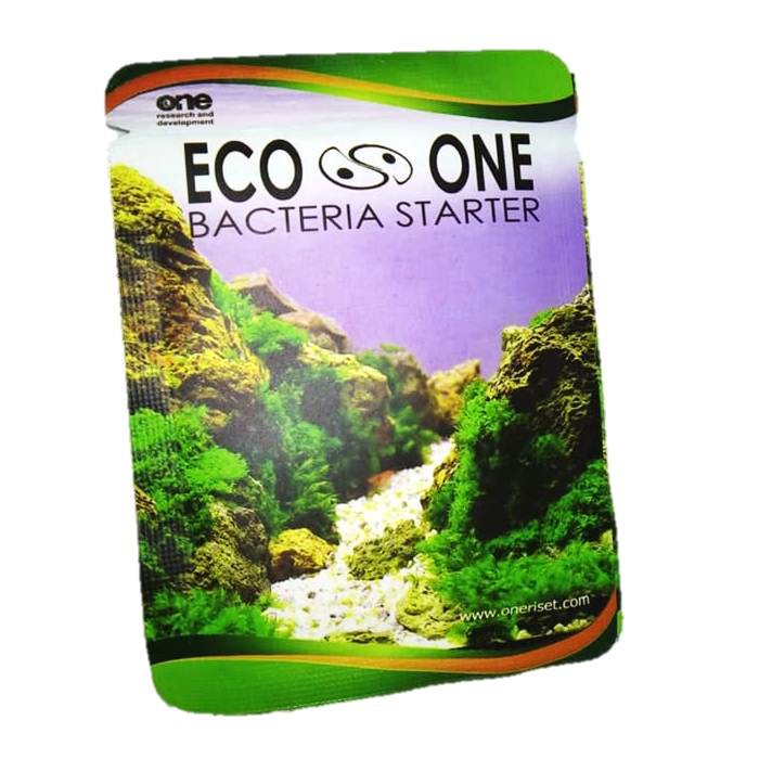 bacteria starter bubuk aquarium aquascape ikan eco one untuk menjernihkan air aquarium