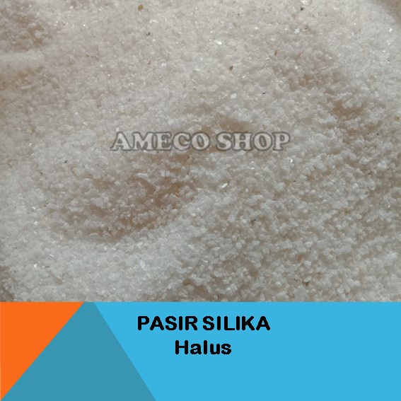 Pasir Silica Silika Halus Aquascape Aquarium 1Kg