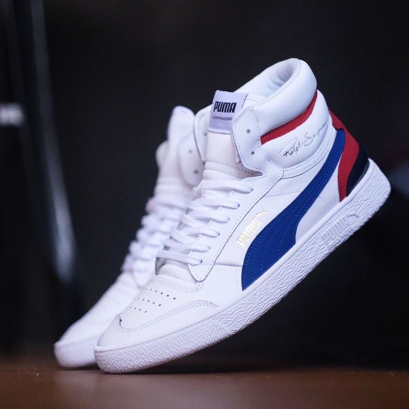 Puma High Ralph Sampson Pecoat White Red NavyOriginal