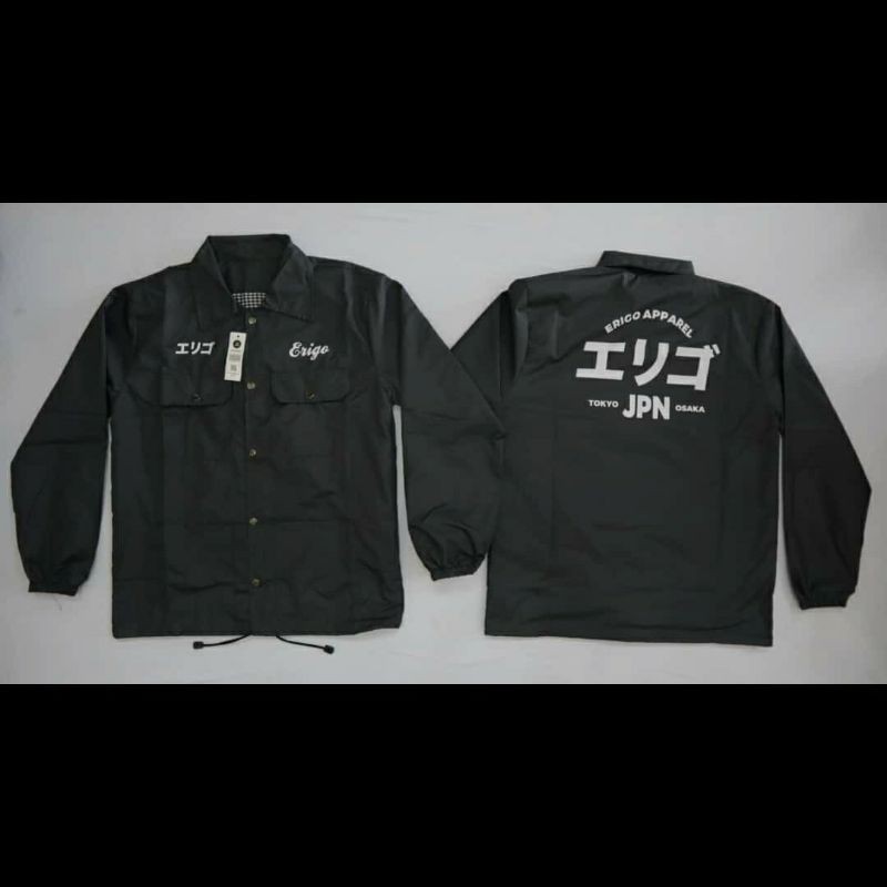 jaket coach erigo Apparel termurah jaket parasut pria wanita