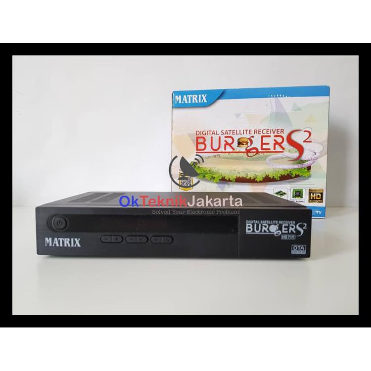 Bermutu Receiver Parabola Matrix Burger Mini S2 Tandberg Power Vu Bisskey Ccam Big Sale
