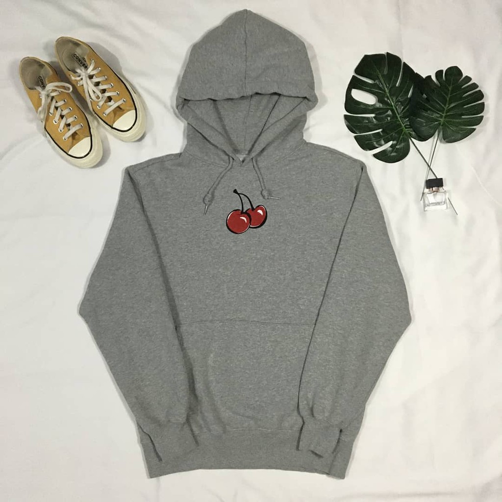 Kirsh 19S/S Middle Cherry Hoodie Grey