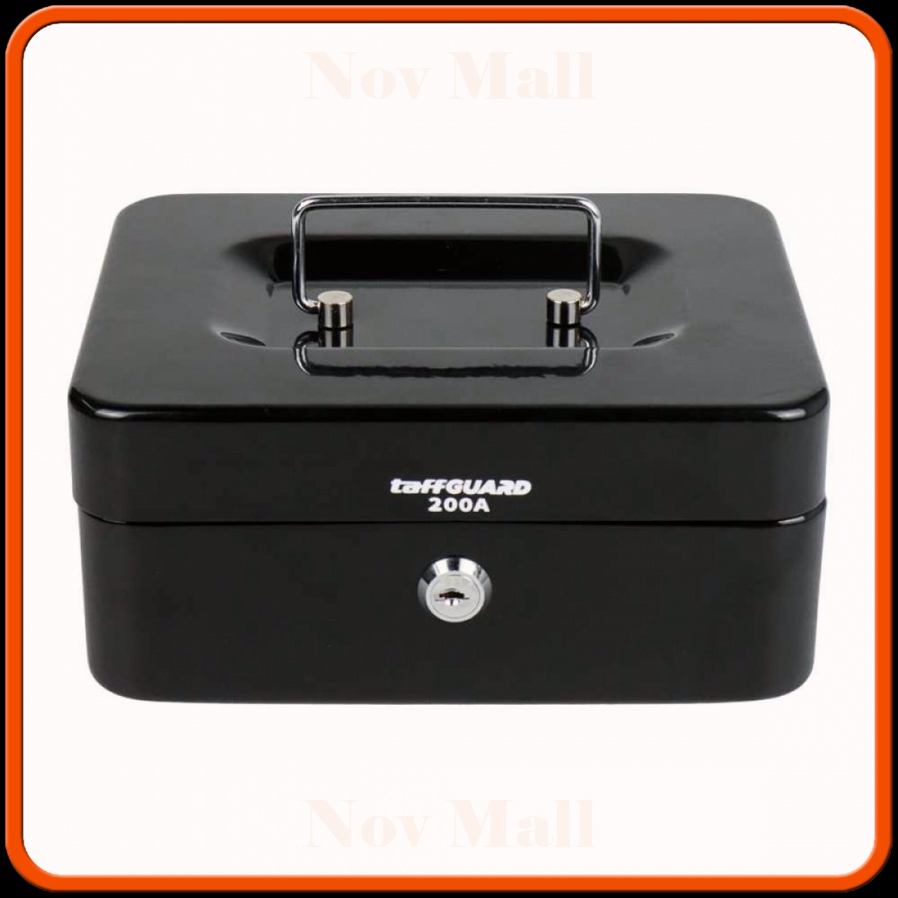 TaffGUARD Kotak Uang Dokumen Cashbox Key Lock SF888