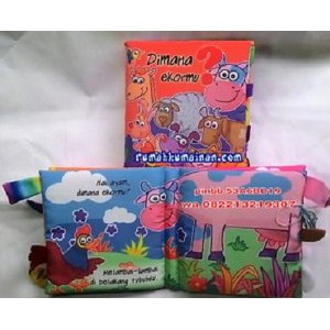 Jual Soft Book   Buku Bantal Dimana Ekormu   Diskon