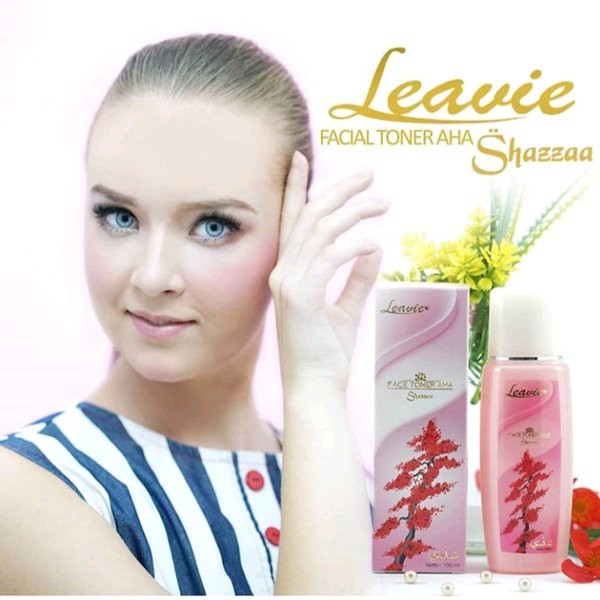 Penawaran Spesial Leavie Face Toner AHA Shazzaa Terlaris