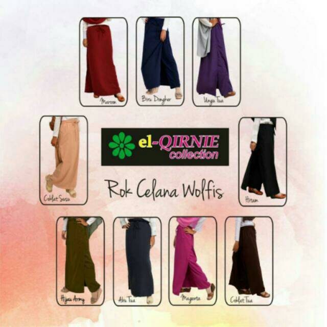Rok celana wolfis el qirnie8