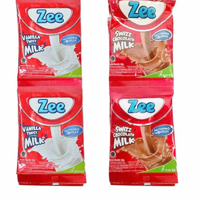 

5.5 sale MURAH Susu ZEE Vanilla Coklat Twist Milk (10 sachet x 40 g)