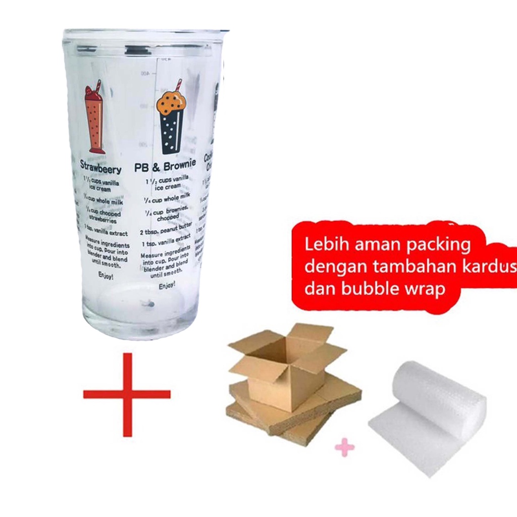 Gelas kaca * tumbler * Gelas ukur * Gelas Gambar lucu * 450ml-YS-19-5+PENGAMAN