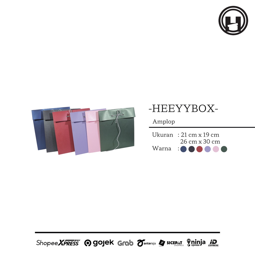 

HEEYYBOX | Fancy Paper Envelope / Amplop Bahan Kertas Fancy.