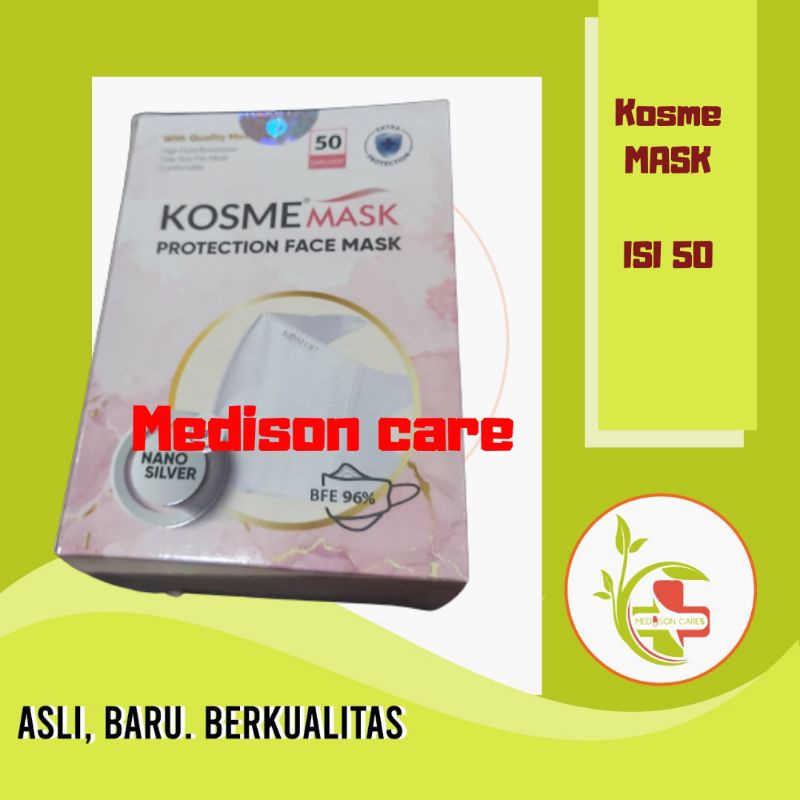 kosme mask kosmemask masker  earloop | bfe 96% isi 50