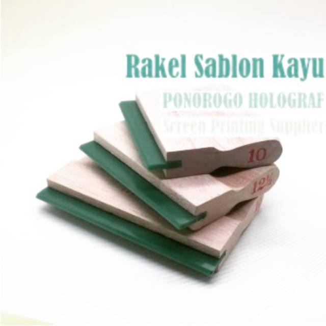 Rakel Sablon Kayu