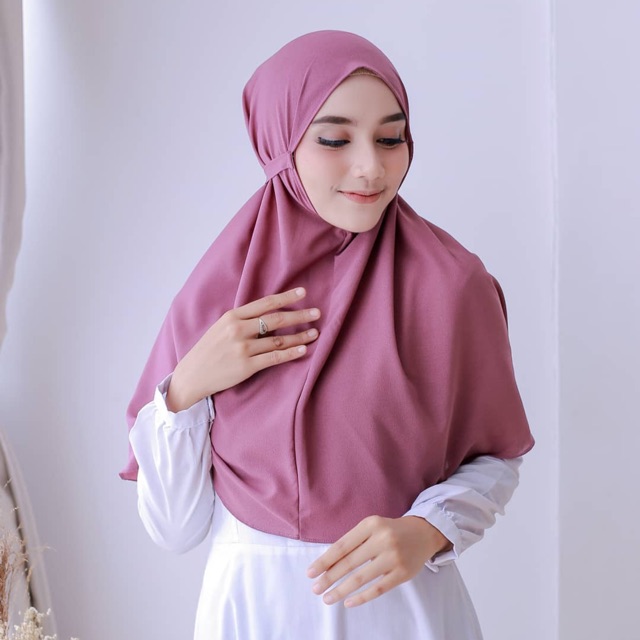 Kerudung Bergo Hijab Instan Khimar Instan Jilbab Kerudung Murah Jilbab Murah Termurah Shopee Indonesia