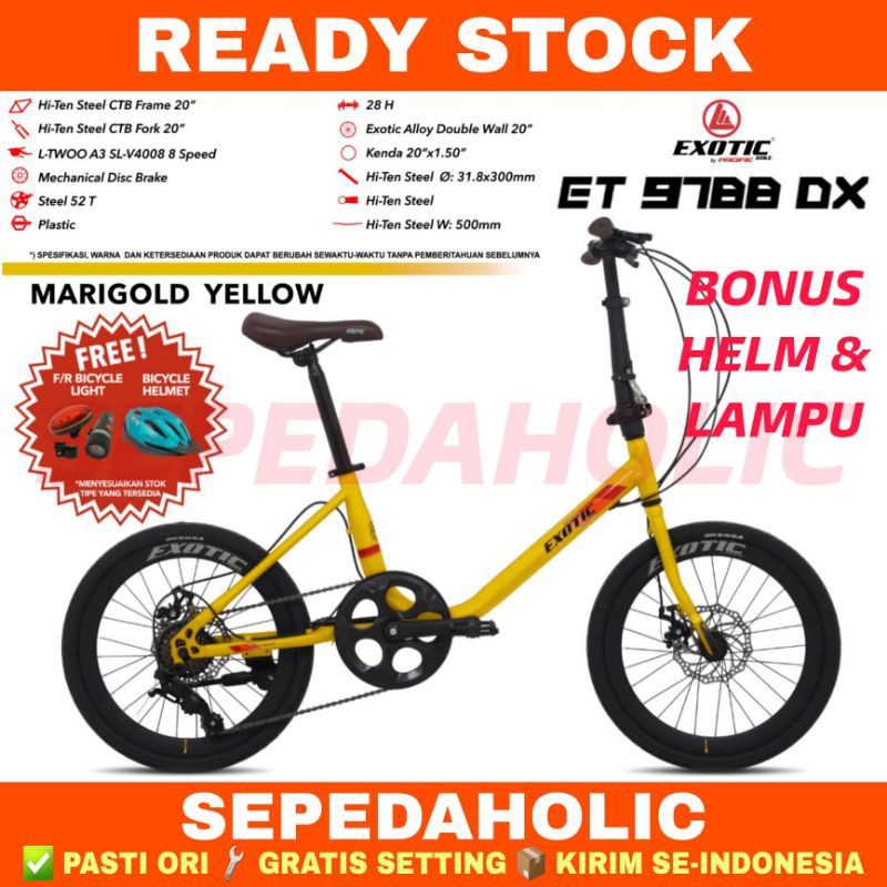 Sepeda Minion EXOTIC 9788 DX / PHOENIX 538 Ukuran 20 Inch