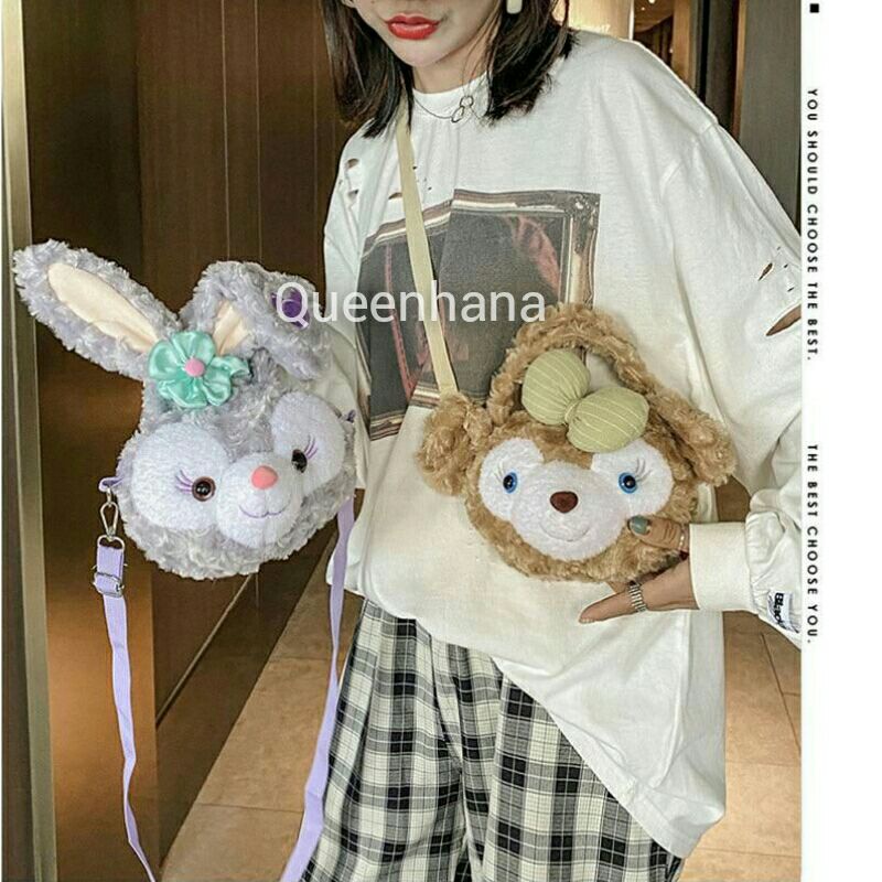 Tas Girl / Tas Boneka Anak Stella Rabbit / Tas Slingbag Anak