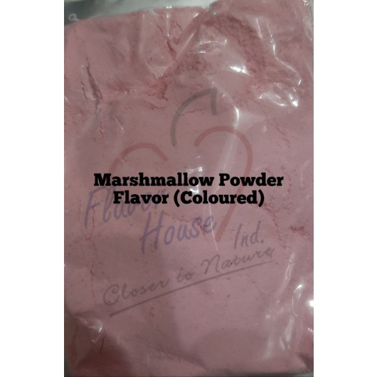 

Marshmallow Powder Flavor Coloured